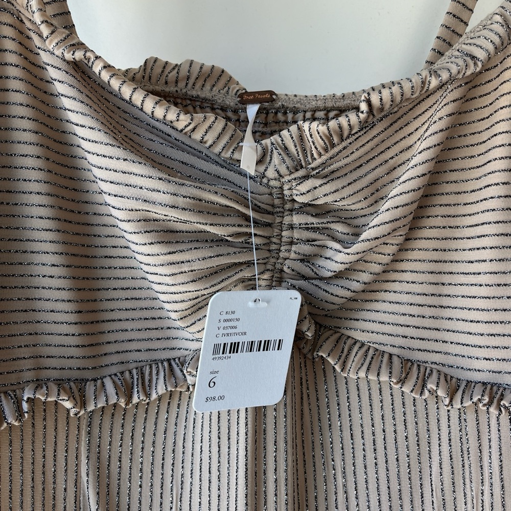 ❌SOLD❌FREE PEOPLE Shine Like This Minidress - Picture 2 of 5